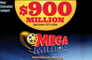 Mega Millions 彩票的奖池已达到 9 亿美元，将于周五开奖 .org